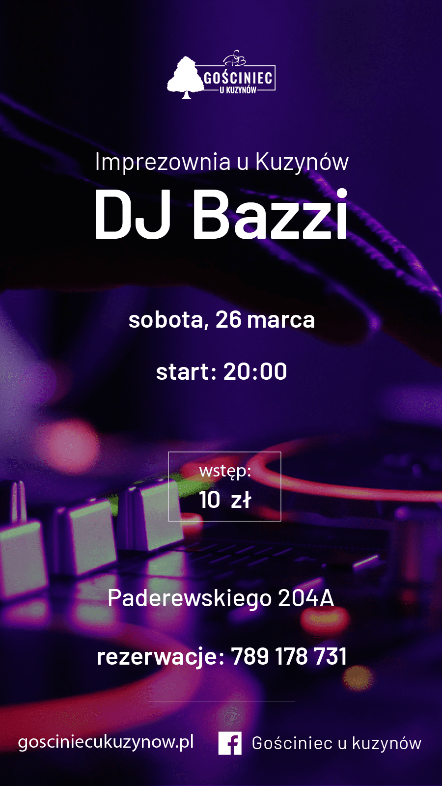 DJ Bazzi w Imprezowni u Kuzynów